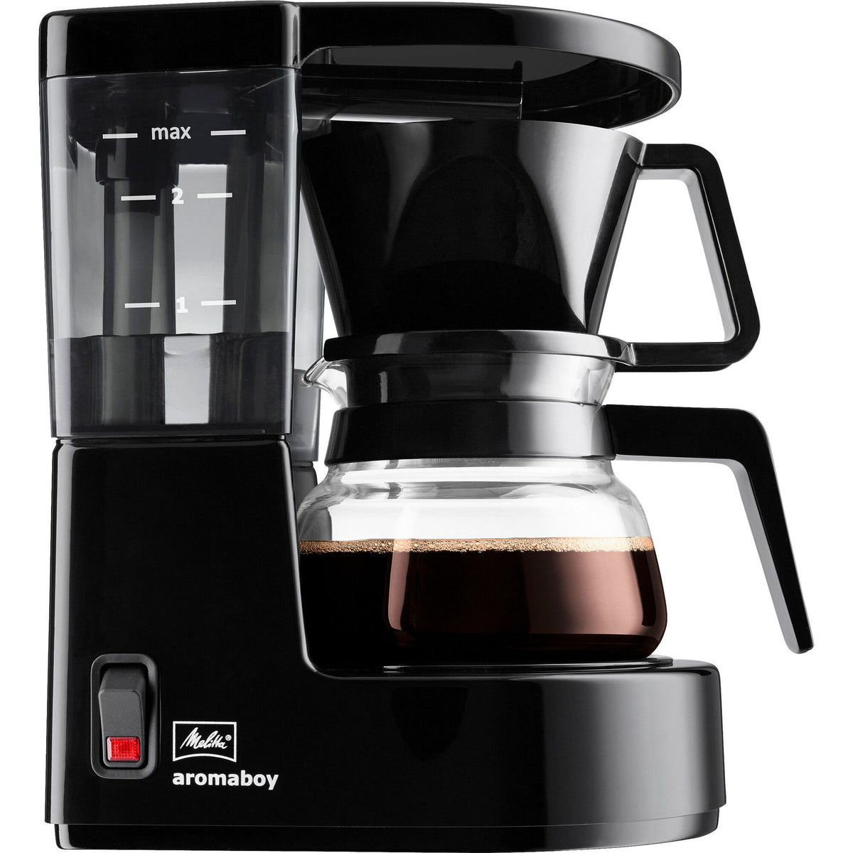 Melitta Aromaboy kompakt kaffemaskine i sort