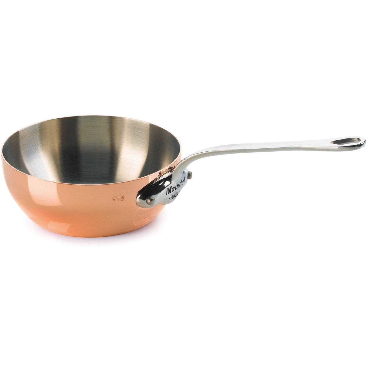 Mauviel M'150s rundet sautérpande på 1,6 liter