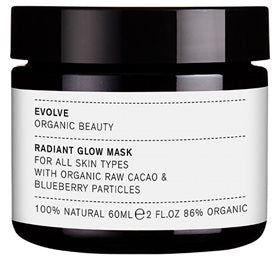 Evolve Radiant Glow Mask with Blueberry Particles 60ml.