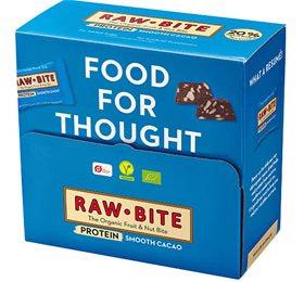 Se RAWBITE Officebox Protein Smooth Cacao 45x15g Ø ✔ Kæmpe udvalg i Raw Bite - Køb online på udsalg og tilbud lige nu ✔ Super billig fragt og lynhurtig levering - Varenummer: Helsegrossisten-56778 og 5712840001233 på lager - Udsalg på Mad & drikke > Raw Bite > Bars Op til 61% rabat - Over 1.329 mærker på online udsalg