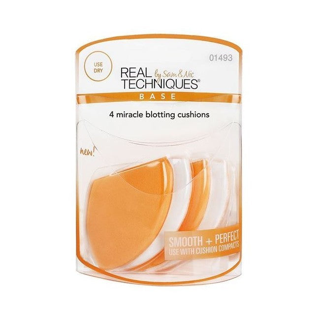 Pakke med fire Real Techniques Miracle Blotting Cushions