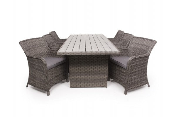 Se Rio Grå Havemøbelsæt m/6 spisestole - 94x210 cm ❤ Super billig fragt og lynhurtig levering - Varenummer: Havemøbelland-DK821 og barcode / Ean: 5709386497194 på lager - Udsalg på HAVEMØBELSÆT - Vedligeholdelsesfrie havemøbelsæt Spar helt op til 79% - Stort udsalg på over 739 brands