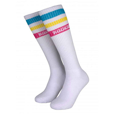Se Rookie Stripe Strømper White/Multi 37-41 ✔ Kæmpe udvalg i  Rookie ✔ Hurtig levering: 1 - 2 Hverdage samt billig fragt - Varenummer: JUCO-RKE-SCK-0012 og barcode / Ean: '5059415164567 på lager - Udsalg på Sokker Spar op til 56% - Over  785 kendte brands på udsalg