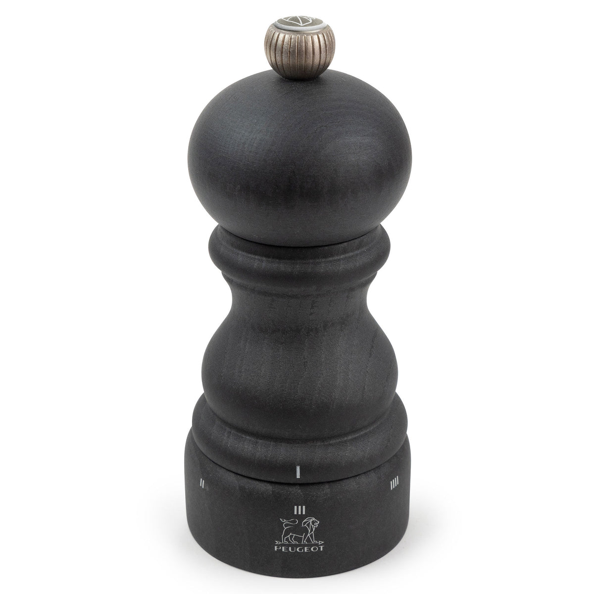 Grafitgrå saltkværn med trækrop, Peugeot Paris u'Select Z, 12 cm
