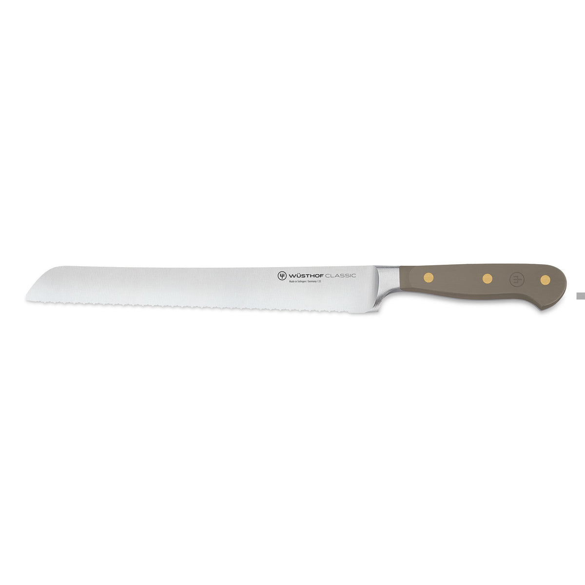 Wüsthof Classic Colour brødkniv med 23 cm takket blad