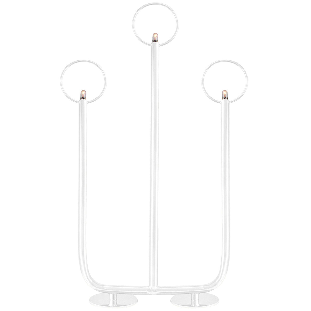 Hvid Natale adventslysestage fra Globen Lighting med klassisk design