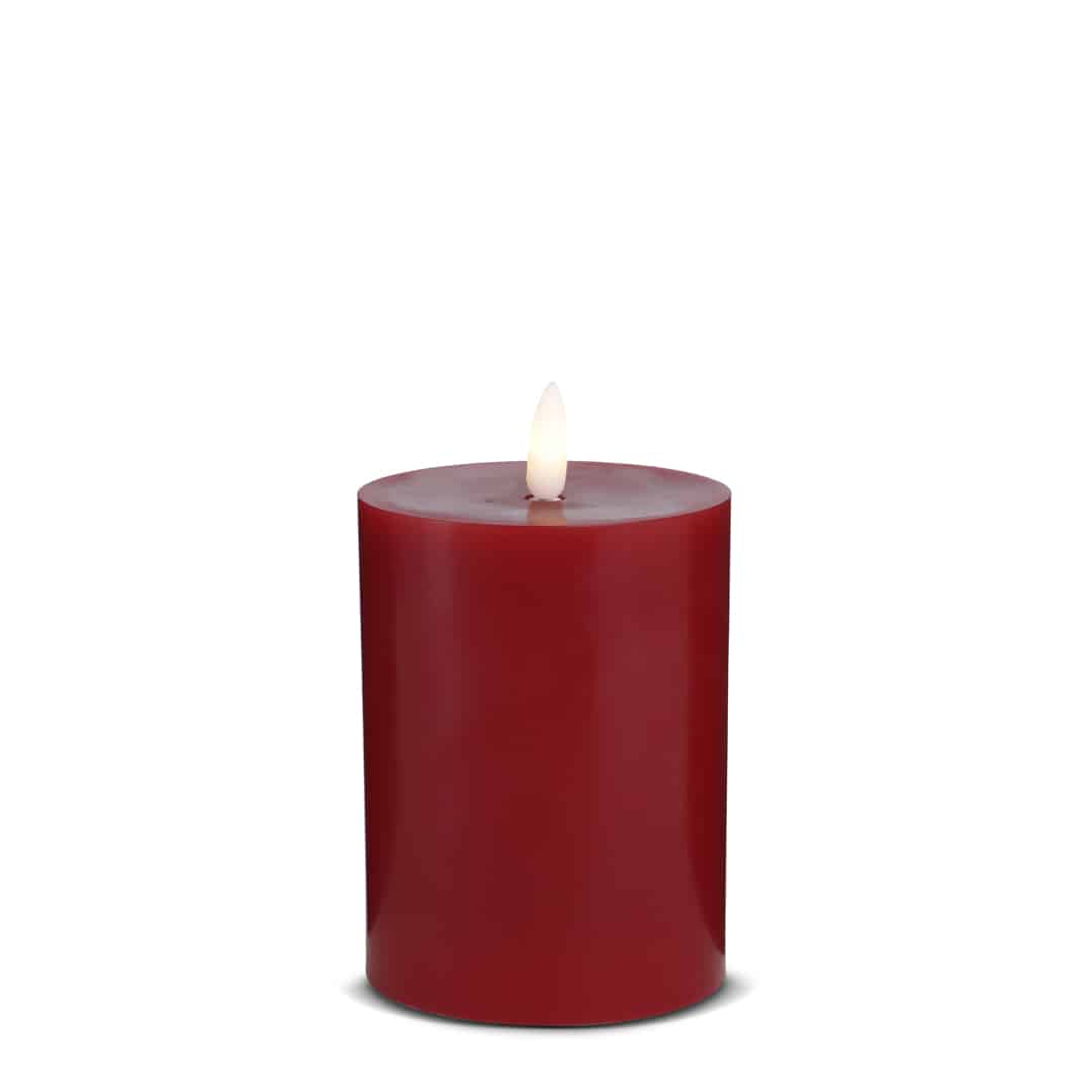 Se LED Stearinlys - 1 stk. - ø75 x 125 cm - m/3D flamme - (flere farver) - Rød ✔ Kæmpe udvalg i Satana - Køb online på udsalg og tilbud lige nu ✔ Meget billig fragt og hurtig levering - Varenummer: Satana-390952 på lager - Udsalg på Mad & drikke > Overgangsalder > Spar helt op til 57% - Stort udsalg på over 739 brands