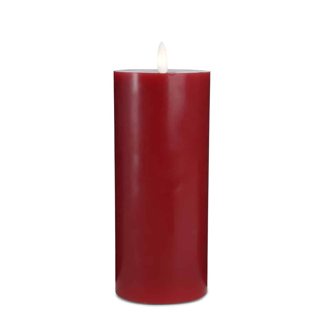 Se LED Stearinlys -1 stk. - ø75 x 20 cm - m/3D flamme - (flere farver) - Rød ✔ Kæmpe udvalg i Satana - Køb online på udsalg og tilbud lige nu ✔ Billig fragt og hurtig levering - Varenummer: Satana-391027 på lager - Udsalg på Personlig pleje > Cremer > Ansigt Spar stort – op til 71% - Eksklusivt udsalg på over 2.739 brands