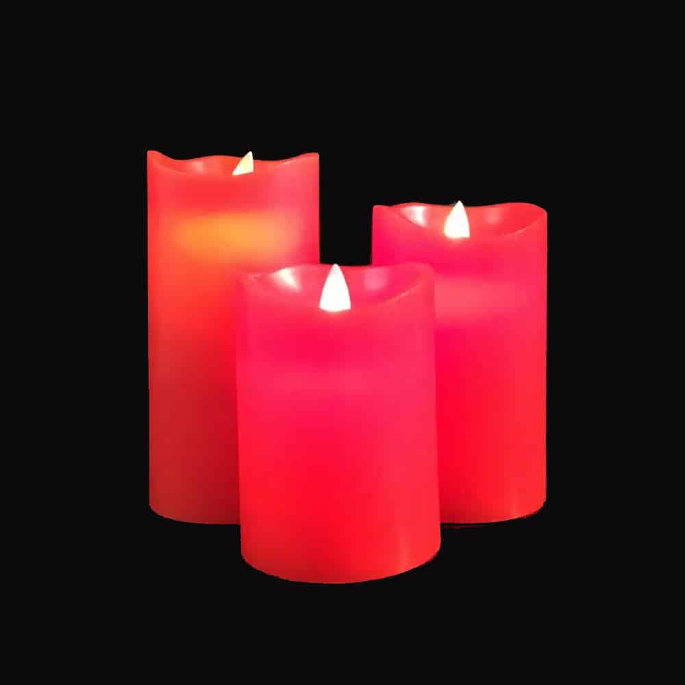 Se LED blok stearinlys - 3 stk. - 12/15/17 cm - m/3D flamme - (Flere farver) - Rød ✔ Kæmpe udvalg i Satana - Køb online på udsalg og tilbud lige nu ✔ Billig fragt og hurtig levering - Varenummer: Satana-1161323 på lager - Udsalg på Sundhed > Mærker > Vitaminer Få op til 63% i rabat - Shop udsalg fra mere end 1.798 mærker