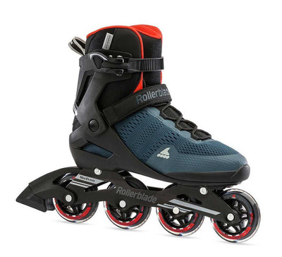 Se Rollerblade Sirio 80 Inliner Rulleskøjte Blå/Orange 43 ✔ Kæmpe udvalg i  Rollerblade ✔ Hurtig levering: 1 - 2 Hverdage samt billig fragt - Varenummer: JUCO-07103600-47-5 og barcode / Ean: '8050459836561 på lager - Udsalg på Rulleskøjter inliner Spar op til 64% - Over 1112 kendte brands på udsalg