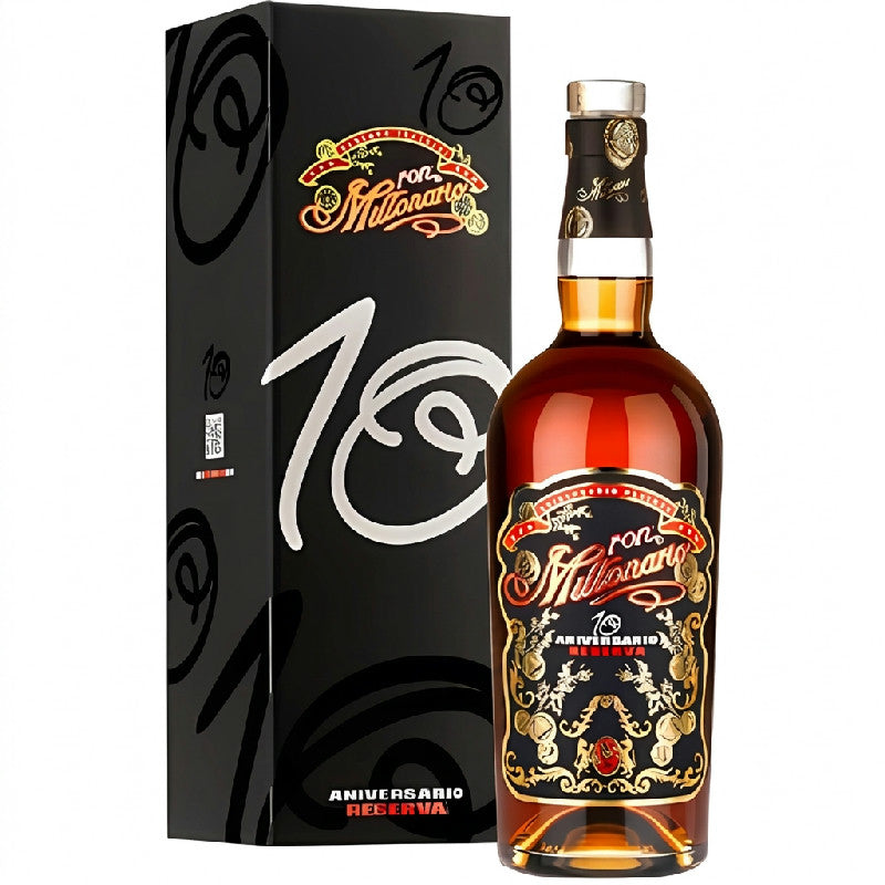 Flaske Ron Millonario 10th Aniversario Reserva rom, 70 cl