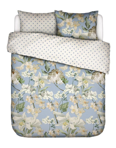 Se Essenza Rosalee Blue Dobbeltdyne -200 x 220 /2 stk. 60 x 63 cm på tilbud! Billigt udsalg - Spar op til 56%. Hurtig levering: 1-2 hverdage. Køb online nu!