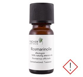 Se Fischer Pure Nature Rosmarinolie æterisk øko 10ml. ✔ Kæmpe udvalg i Fischer Pure Nature - Køb online på udsalg og tilbud lige nu ✔ Meget billig fragt og hurtig levering - Varenummer: Helsegrossisten-25609 og på lager - Udsalg på Hus & Fritid > Aromaterapi, duftolier & æteriske olier > Få op til 69% i rabat - Over 1.798 mærker samlet på udsalg