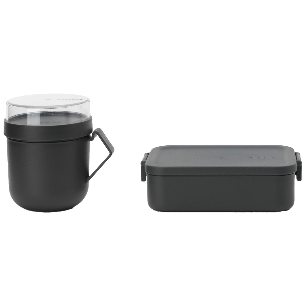 Brabantia Make & Take frokostsæt i 2 dele i mørkegrå