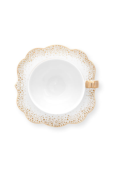 Se billigt tilbud på Espresso Cup and Saucer Royal Winter White 125ml fra Pip Studio. Udsalg på Bolig > Køkken > Porcelæn. Spar op til 63%. Hurtig levering: 1-2 hverdage.