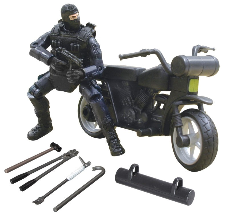 Se S.W.A.T. Action Figur og Motorcykel 1:18 ✔ Kæmpe udvalg i World Peacekeepers - Køb online på udsalg og tilbud lige nu ✔ Billig fragt og hurtig levering - Varenummer: MMAction-199771104 og 18859771101 på lager - Udsalg på Militær Actionfigurer 9,5 cm Spar helt op til 73% - Over 2.739 kendte mærker på udsalg