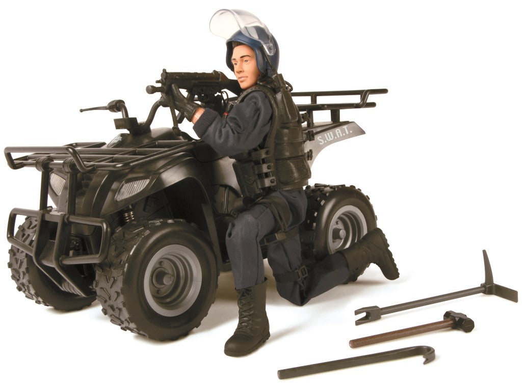 Se S.W.A.T. Politi ATV + Action Figur 30,5cm ✔ Kæmpe udvalg i World Peacekeepers - Køb online på udsalg og tilbud lige nu ✔ Meget billig fragt og hurtig levering - Varenummer: MMAction-19990195 og 18859901959 på lager - Udsalg på Store Actionfigurer 30,5 cm Få op til 63% i rabat - Over 1.798 mærker samlet på udsalg