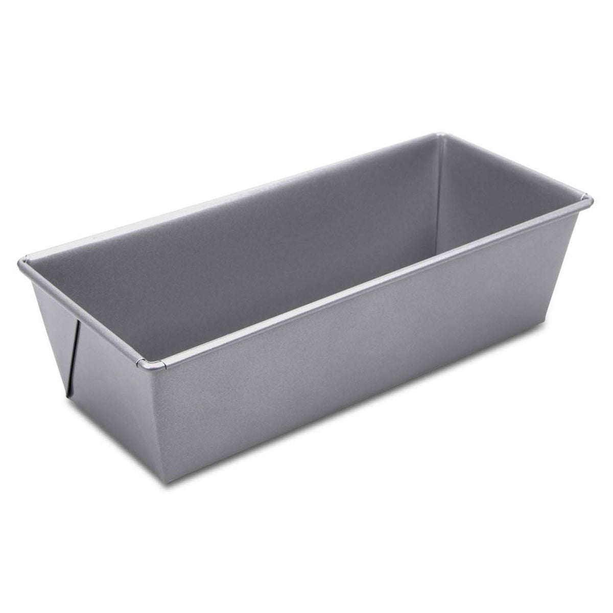 Sølvfarvet Städter brødform på 24 x 10 cm