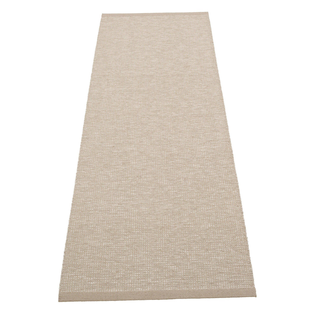 Pappelina Sam gulvtæppe i dark linen/linen, 225 x 70 cm, skandinavisk design