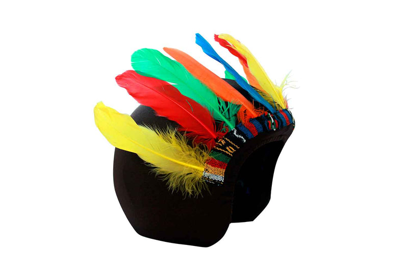 Se Coolcasc Hjelmovertræk Indianer One size ✔ Kæmpe udvalg i  Coolcasc ✔ Hurtig levering: 1 - 2 Hverdage samt billig fragt - Varenummer: JUCO-S077 og barcode / Ean: &