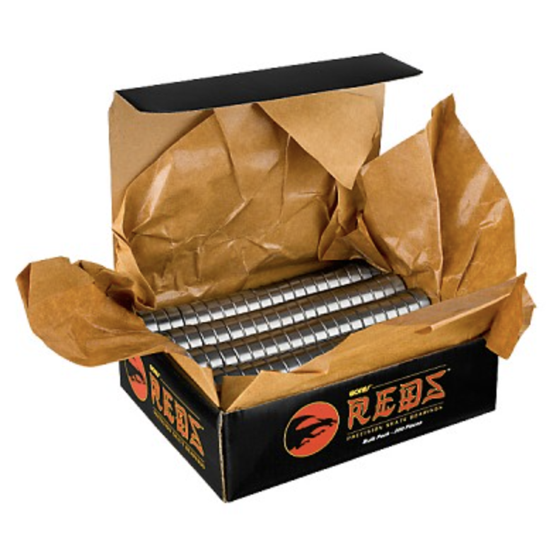 Se Bones Reds Kuglelejer Rød 200 stk One size ✔ Kæmpe udvalg i  Bones Kuglelejer ✔ Hurtig levering: 1 - 2 Hverdage samt billig fragt - Varenummer: JUCO-BSACBR8200B og barcode / Ean: &