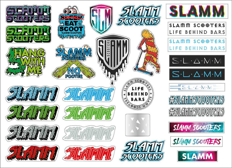 Slamm Sticker Sheet One size