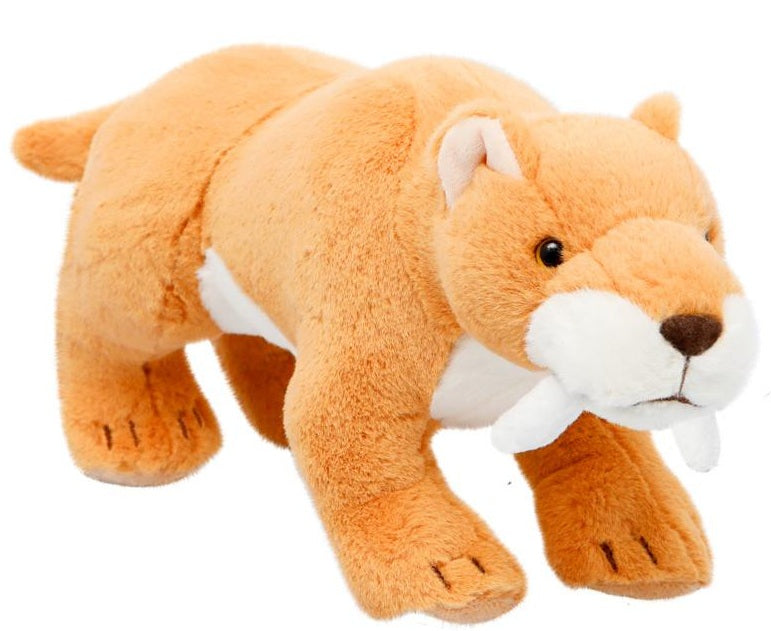 Se Sabeltiger Smilodon Plysbamse 30x14 cm - All About Nature ✔ Kæmpe udvalg i All About Nature - Køb online på udsalg og tilbud lige nu ✔ Hurtig levering til lave fragtpriser - Varenummer: MMAction-224081 og 5600991985574 på lager - Udsalg på Bamser og plysdyr Op til 61% rabat - Find tilbud fra over 2.739 mærker