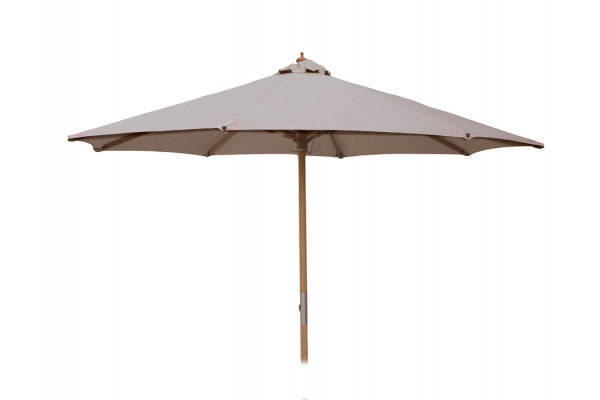 Saga Parasol Ø 3 meter - 2-delt - Beige