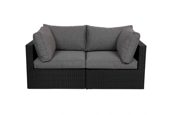 Se Sala 2 Personers Modul sofa m/vandafv. hynder ❤ Billig fragt og hurtig levering - Varenummer: Havemøbelland-DK4209 - Udsalg på HAVESOFA- OG LOUNGEMØBLER - Sofasæt i Moduler Op til 61% rabat - Over 1.329 brands på online udsalg