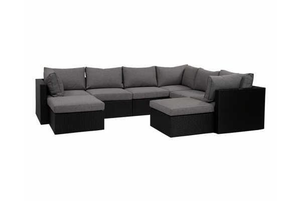 Se Sala Mega Modul loungesæt m/vandafv. hynder ❤ Lav fragtpris og hurtig levering - Varenummer: Havemøbelland-DK4212 - Udsalg på HAVESOFA- OG LOUNGEMØBLER - Sofasæt i Moduler Spar stort – op til 53% - Eksklusivt udsalg på over 2.739 brands