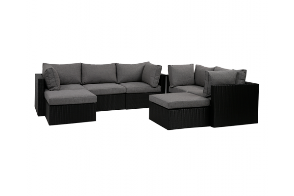 Se Sala Modul loungesæt 3+2 personers sofa m/vandafv. hynder ❤ Super billig fragt og lynhurtig levering - Varenummer: Havemøbelland-DK4211 - Udsalg på HAVESOFA- OG LOUNGEMØBLER - Sofasæt i Moduler Store besparelser – op til 77% - Store besparelser på over 2.281 brands