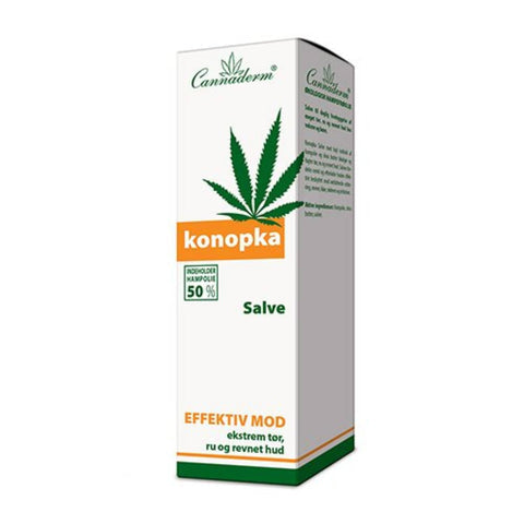 Konopka salve med økologisk hampefrøolie og sheasmør, 75 g