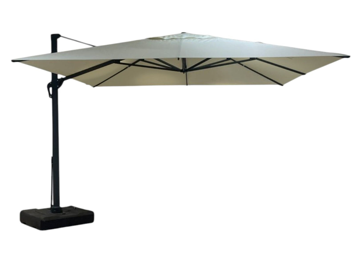 Se Corner Parasol v.2 3x3m 280gr/m2 Polyester dug - NY - Beige ❤ Kæmpe udvalg i Zederkof - Køb online på udsalg og tilbud lige nu ❤ Lav fragtpris og hurtig levering - Varenummer: Zederkof-377199 - Udsalg på Udendørs - Café Parasoller - Markedsparasoller - Kæmpeparasol 3x3 Store besparelser – op til 67% - Shop over 2.281 kendte brands på udsalg