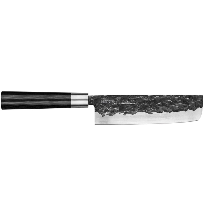 Se Samura Blacksmith nakirikniv, 17 cm ✔ Kæmpe udvalg i Samura ✔ Meget billig fragt og hurtig levering: 1 - 2 hverdage - Varenummer: KTO-SBL-0043 og barcode / Ean: &