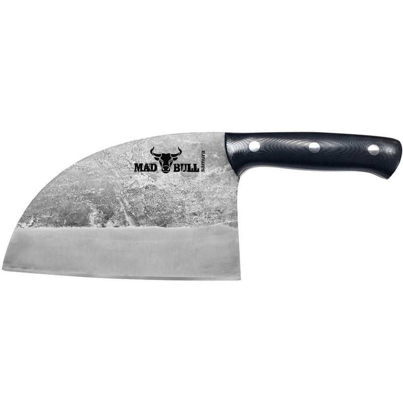 Se Samura Mad Bull serbisk kokkekniv, 18 cm, blå/sort ✔ Kæmpe udvalg i Samura ✔ Meget billig fragt og hurtig levering: 1 - 2 hverdage - Varenummer: KTO-SMB-0040B og barcode / Ean: &