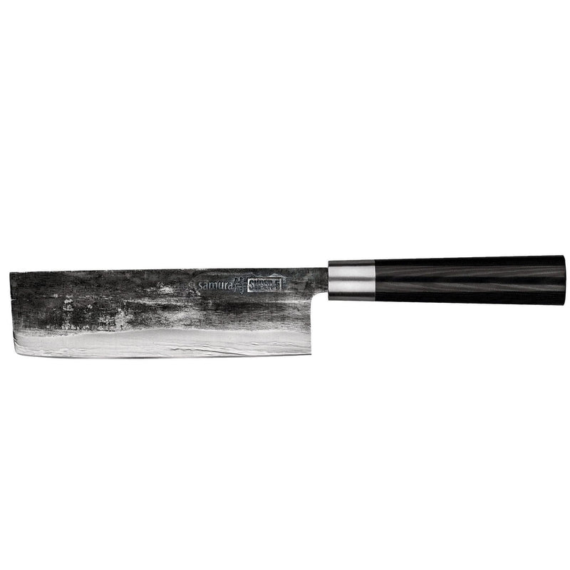 Se Samura Super 5 nakirikniv, 17 cm ✔ Kæmpe udvalg i Samura ✔ Meget billig fragt og hurtig levering: 1 - 2 hverdage - Varenummer: KTO-SP5-0043 og barcode / Ean: &