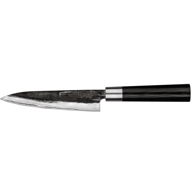 Se Samura Super 5 universalkniv, 16 cm ✔ Kæmpe udvalg i Samura ✔ Meget billig fragt og hurtig levering: 1 - 2 hverdage - Varenummer: KTO-SP5-0023 og barcode / Ean: &