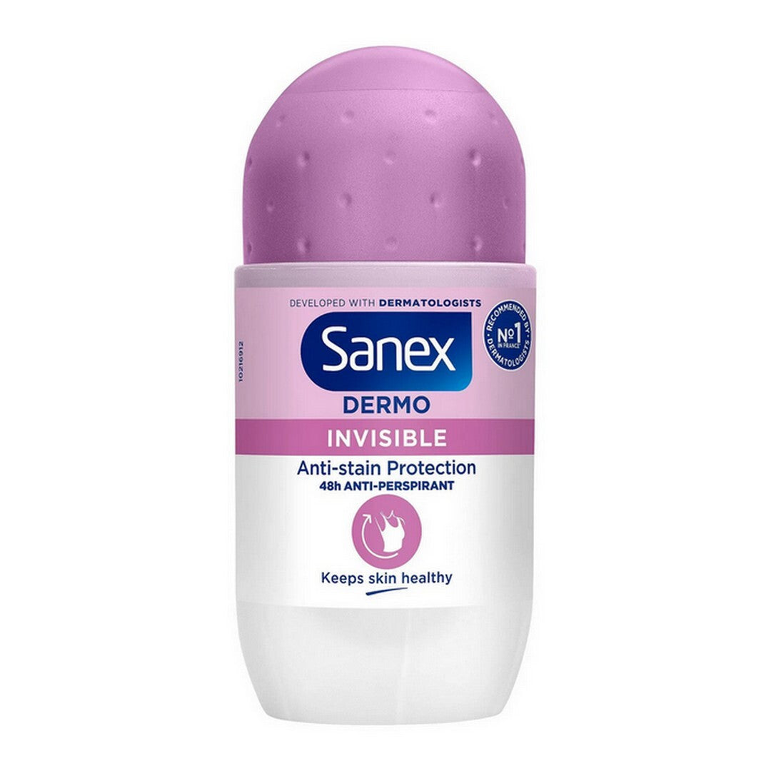 Sanex Dermo Invisible roll-on deodorant, 50 ml