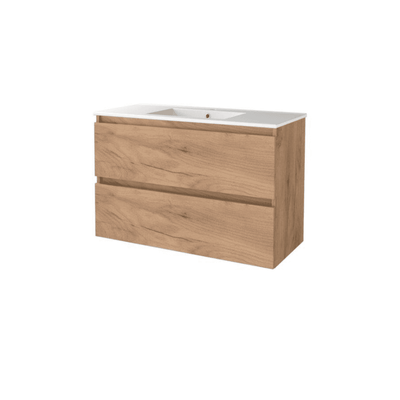 Se billigt tilbud på Sanibell Basicline møbelpakke - 100x46cm - whiskey eg. Udsalg på badeværelsesmøbler! Spar op til 59%. Hurtig levering: 1-2 hverdage. Varenummer: BADE-42309542871262.