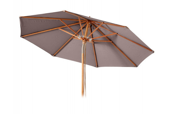 Se Sanne Olefin markedsparasol Ø 3,3 meter - Taupe ❤ Billig fragt • Hurtig levering - Varenummer: Havemøbelland-DK4004 og barcode / Ean: 5703332028517 på lager - Udsalg på PARASOLLER - Markedsparasoller Store besparelser – op til 71% - Store besparelser på over 2.281 brands