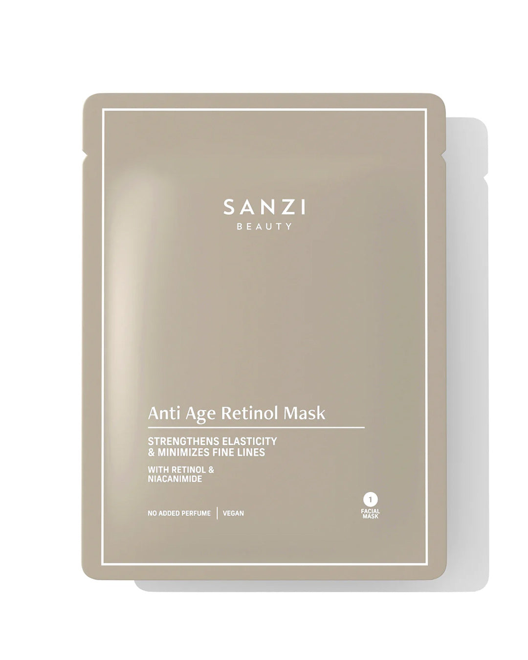 Sanzi Anti-Age Retinol Mask sheetmaske med retinol og niacinamid