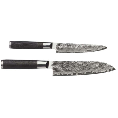 Se Satake Kuro 2 dele knivsæt, Santoku 18 cm. og Petty 15 cm. ✔ Stort online udvalg i Satake ✔ Hurtig levering: 1 - 2 Hverdage samt billig fragt - Varenummer: KTO-SKURO14 og barcode / Ean: '6971250800877 på lager - Udsalg på Knivsæt Spar op til 57% - Over 1122 kendte brands på udsalg