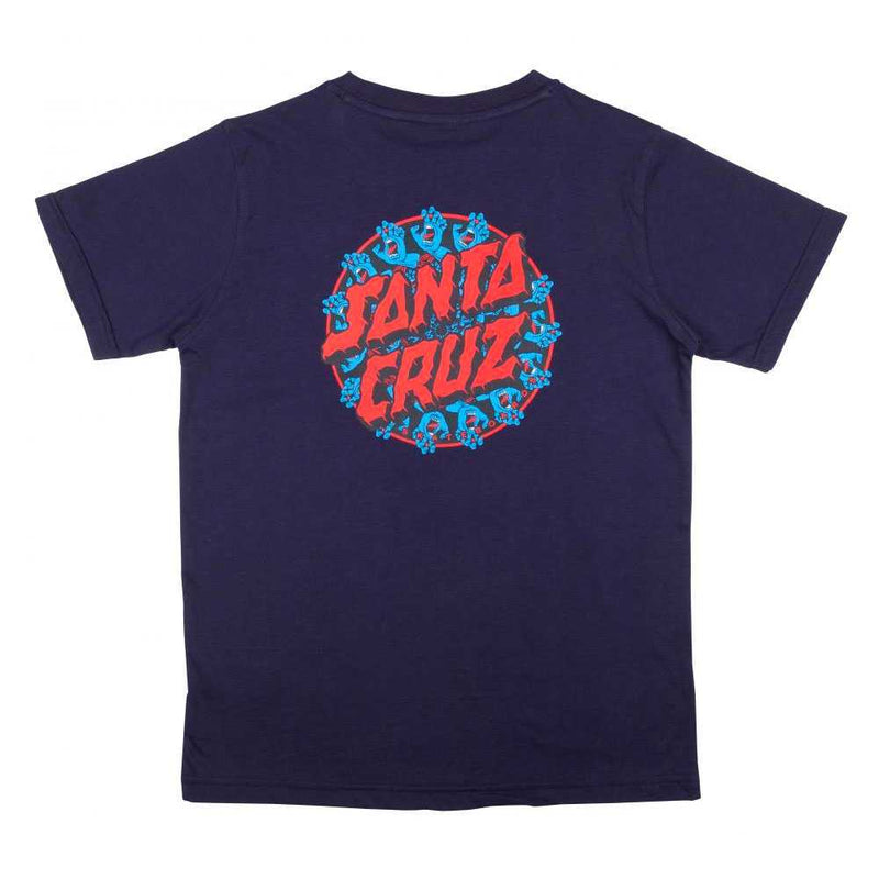 Se Santa Cruz Youth Handy Dot T-Shirt Mørk Navy 6 år ✔ Kæmpe udvalg i  Santa Cruz ✔ Hurtig levering: 1 - 2 Hverdage samt billig fragt - Varenummer: JUCO-SCA-YTE-1044 og barcode / Ean: &