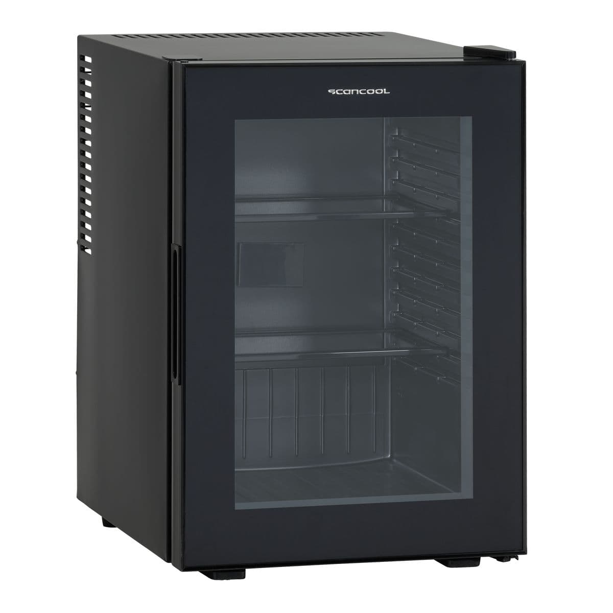 Sort Scandomestic MB 34 BGD minibar med glasdør