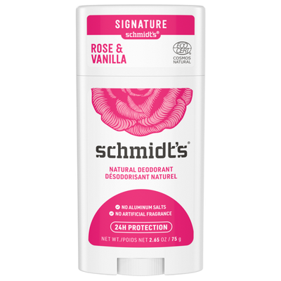 Se Schmidts Stick Deodorant Rose & Vanilla 75g. ✔ Kæmpe udvalg i  KopK - Køb online på udsalg og tilbud lige nu ✔ Hurtig levering: 1 - 2 Hverdage samt billig fragt - Varenummer: HG-29568-1 og barcode / Ean:  på lager - Udsalg på Personlig pleje > Deodorant > Organic Beauty Supply Spar op til 61% - Over 1354 design mærker på udsalg