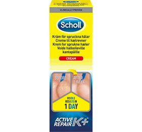 Se Scholl Heel Crack Cream Act.repair K+ 60 ml. ✔ Kæmpe udvalg i Scholl - Køb online på udsalg og tilbud lige nu ✔ Meget billig fragt og hurtig levering - Varenummer: Helsegrossisten-54087 og 5038483668467 på lager - Udsalg på Personlig pleje > Hænder og fødder > Op til 63% rabat - Over 1.329 mærker på online udsalg