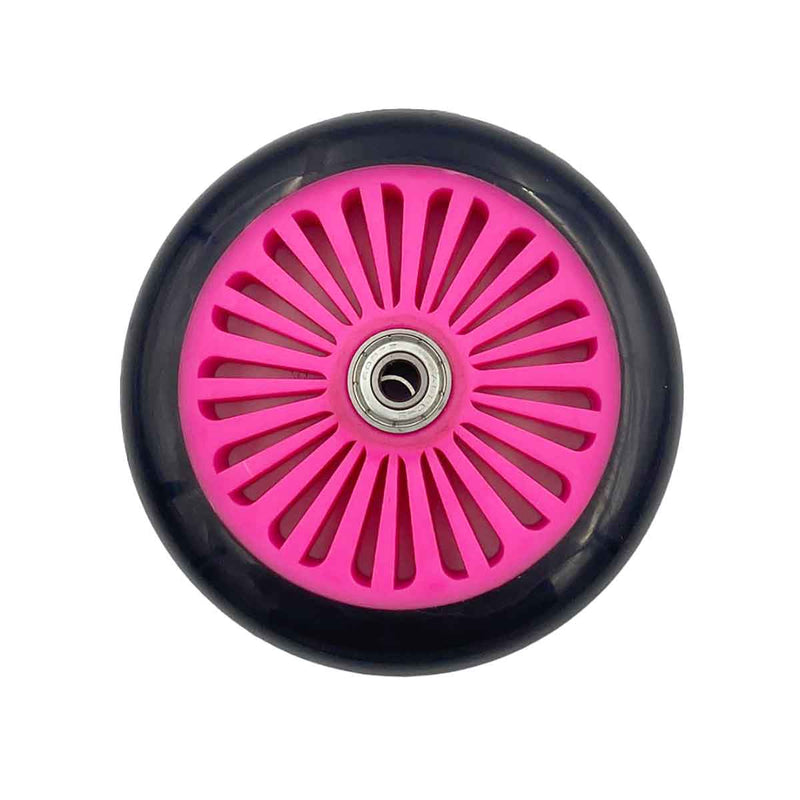 Se SR 120mm Nylon Core Hjul Pink/Sort - 1stk 120mm ✔ Kæmpe udvalg i  StreetSurfing ✔ Hurtig levering: 1 - 2 Hverdage samt billig fragt - Varenummer: JUCO-scootandride4 og barcode / Ean: &