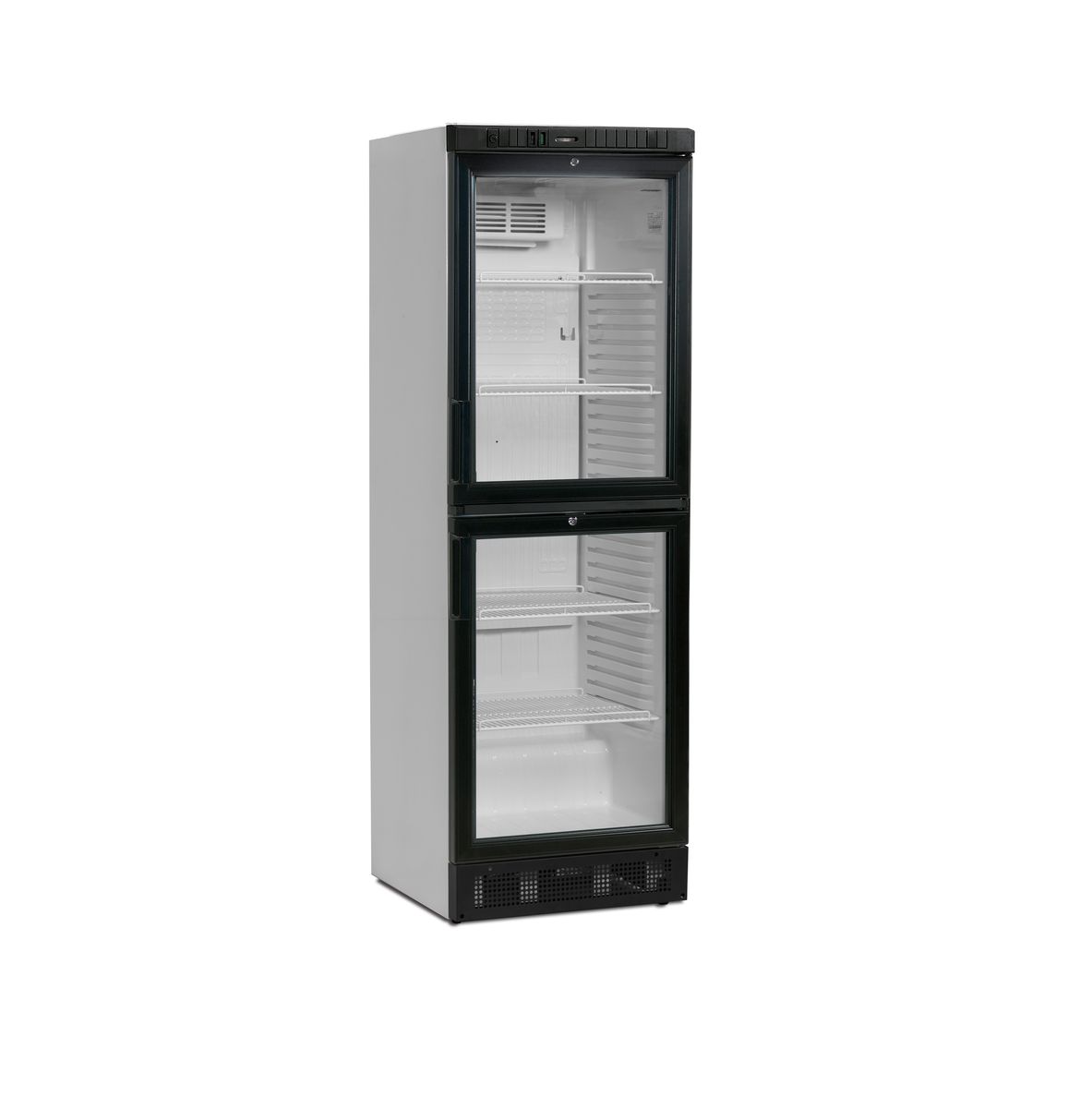 Tefcold SCU2375 flaskekøleskab i hvid med glaslåge