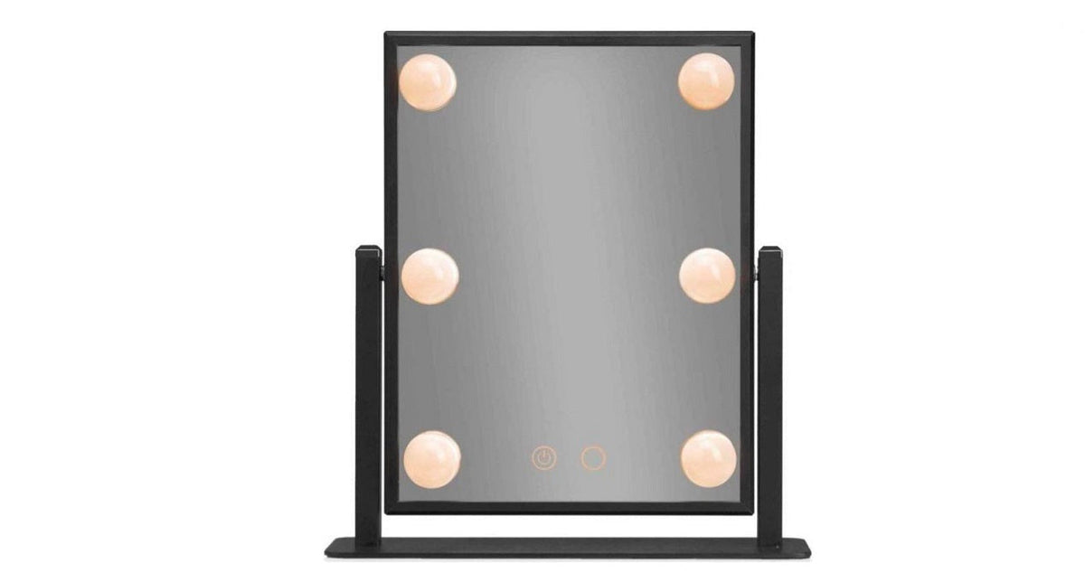 Gillian Jones 6 bulbs Hollywood lighted makeup mirror