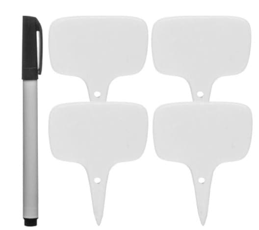 Sagaform | Skilte 4 pak, med Whiteboardpen